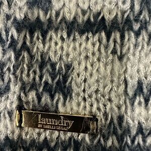 Laundry By Shelli Segal Charcoal Knit Pullover